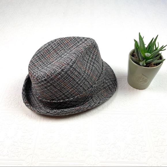 Vintage Wool Custom Made Bee Hat Fedora SZ 7 1/4 - Picture 2 of 7